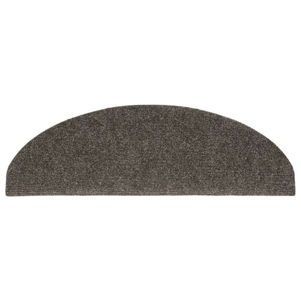 vidaXL Selvklebende trappematter 5 stk antrasitt 65x21x4cm nålestempel