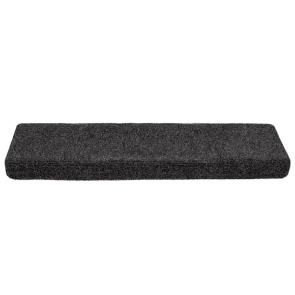 vidaXL Porrasmatot 5 kpl harmaa 65x21x4 cm neulahuopa