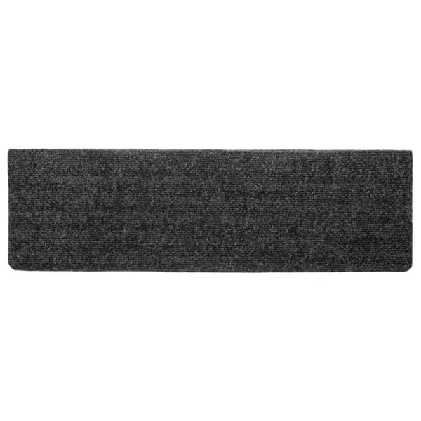 vidaXL Porrasmatot 5 kpl harmaa 65x21x4 cm neulahuopa