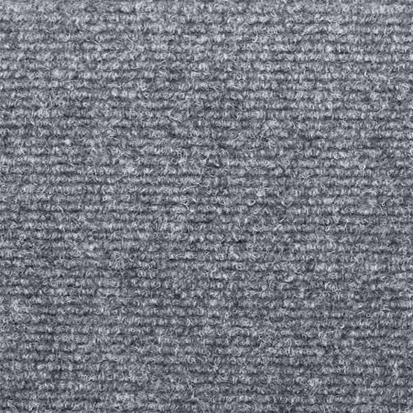 vidaXL Selvklebende trappematter 5 stk lysegrå 65x21x4 cm nålestempel