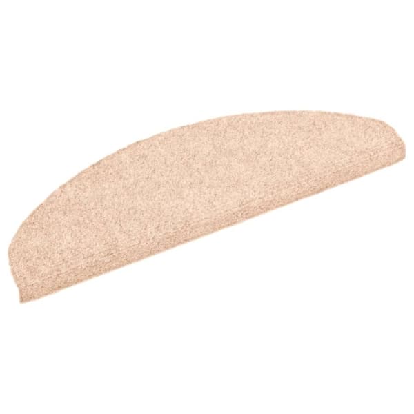 vidaXL Trappstegsmattor självhäftande 5 st brun 65x21x4 cm brodyr