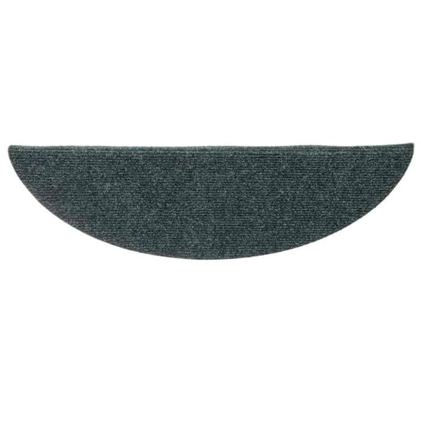 vidaXL Selvklebende trappematter 10 stk grønn 56x17x3 cm nålestempel