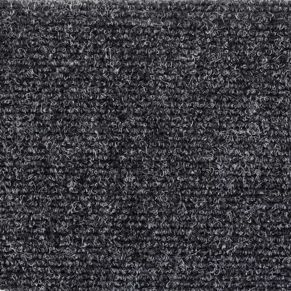vidaXL Selvklebende trappematter 5 stk mørkegrå 56x17x3 cm nålestempel