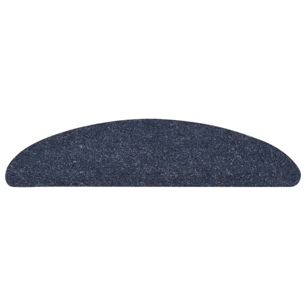 vidaXL Trappstegsmattor självhäftande 10 st blå 56x17x3 cm brodyr