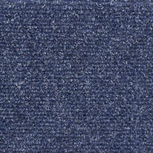 vidaXL Trappstegsmattor självhäftande 10 st blå 56x17x3 cm brodyr