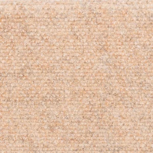 vidaXL Selvklebende trappematter 10 stk kremhvit 56x17x3cm nålestempel