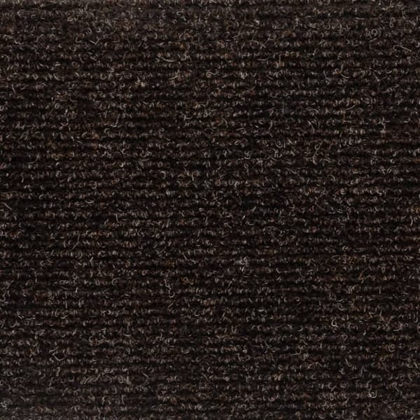 vidaXL Trappstegsmattor självhäftande 5 st brun 56x17x3 cm brodyr