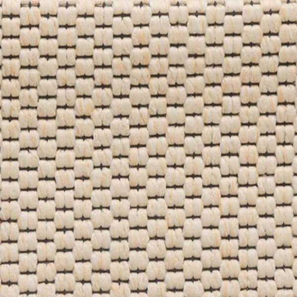 vidaXL Trappstegsmattor självhäftande sisal 15 st 56x17x3 cm gräddvit