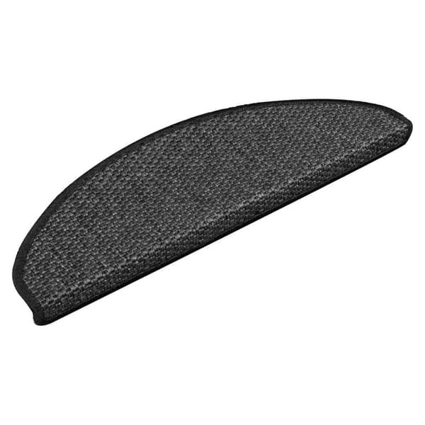 vidaXL selvklæbende trappemåtter 15 stk. 65x21x4cm sisal-look antracit