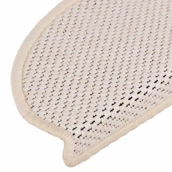 vidaXL Selvklebende trappematter sisal-utseende 15stk 65x21x4 berber