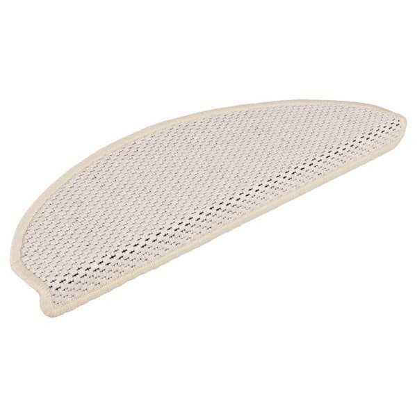 vidaXL selvklæbende trappemåtter 15 stk. 65x21x4 cm sisal-look
