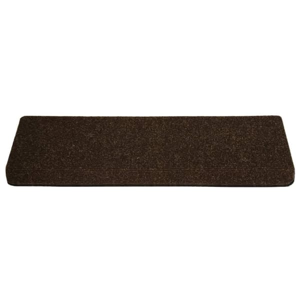 vidaXL Trappematter 15 stk nålestempel 65x21x4 cm brun