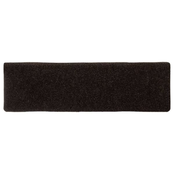 vidaXL Trappematter 15 stk nålestempel 65x21x4 cm brun