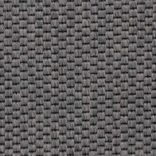 vidaXL Selvklebende trappematter sisal-utseende 15 stk 65x21x4 cm sølv