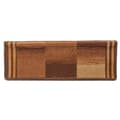 Pikkukuva 4 / 8: vidaXL Itsekiinnittyvät porrasmatot 15 kpl 65x21x4 cm ruskea