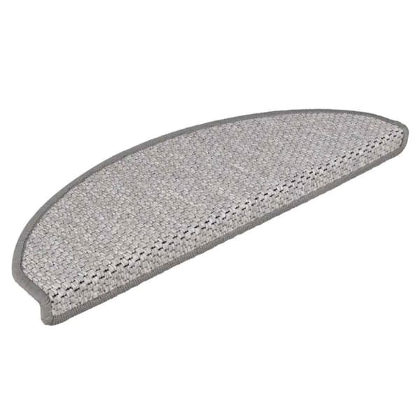 vidaXL selvklæbende trappemåtter 15 stk. 65x21x4 cm sisal-look beige