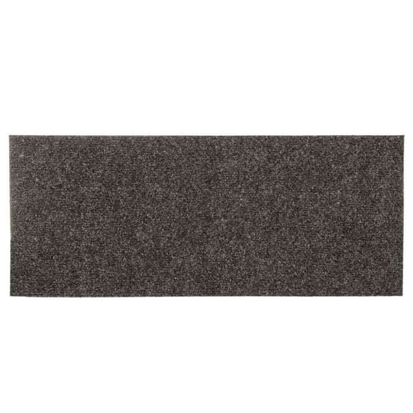 vidaXL Selvklebende trappematter 15 stk 60x25 cm antrasitt