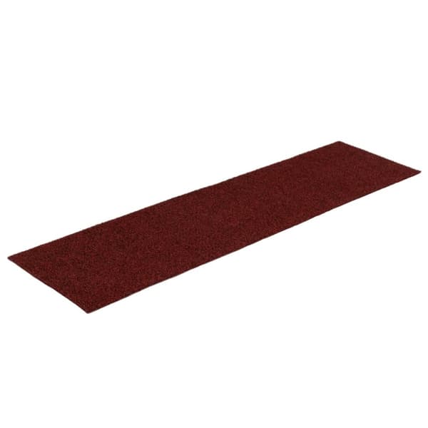 vidaXL Trappstegsmattor självhäftande 15 st 76x20 cm röd