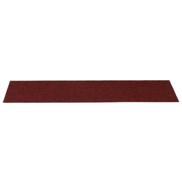 vidaXL Trappstegsmattor självhäftande 15 st 76x20 cm röd