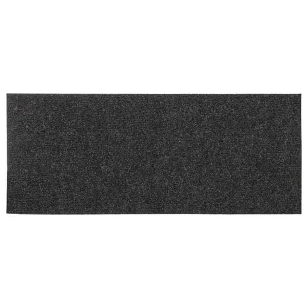 vidaXL selvklæbende trappemåtter 15 stk. 60x25 cm rektangulær antracit
