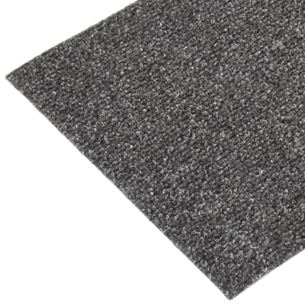 vidaXL selvklæbende trappemåtter 15 stk. 60x25 cm rektangulær antracit