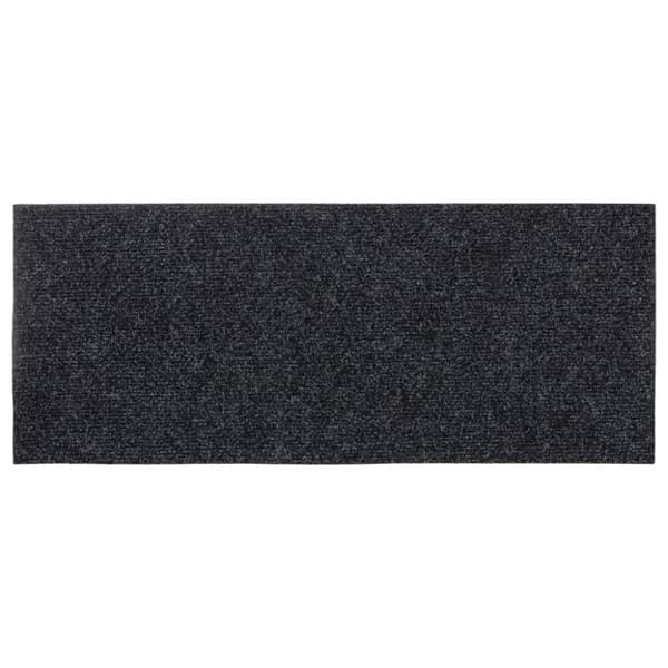vidaXL Itsekiinnittyvät porrasmatot suorakaide 15 kpl 60x25 cm harmaa
