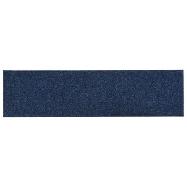 vidaXL selvklæbende trappemåtter 15 stk. 76x20 cm rektangulær blå