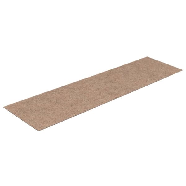 vidaXL selvklæbende trappemåtter 15 stk. 76x20 cm rektangulær lysebrun