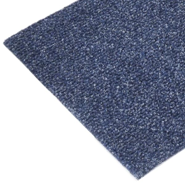 vidaXL selvklæbende trappemåtter 15 stk. 60x25 cm rektangulær gråblå
