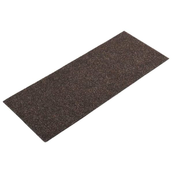 vidaXL Itsekiinnittyvät porrasmatot suorakaide 15 kpl 60x25 cm ruskea