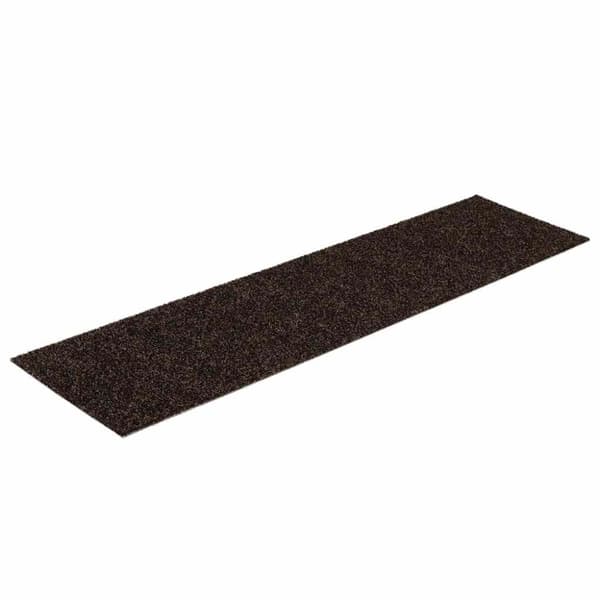 vidaXL selvklæbende trappemåtter 15 stk. 76x20 cm mørkebrun