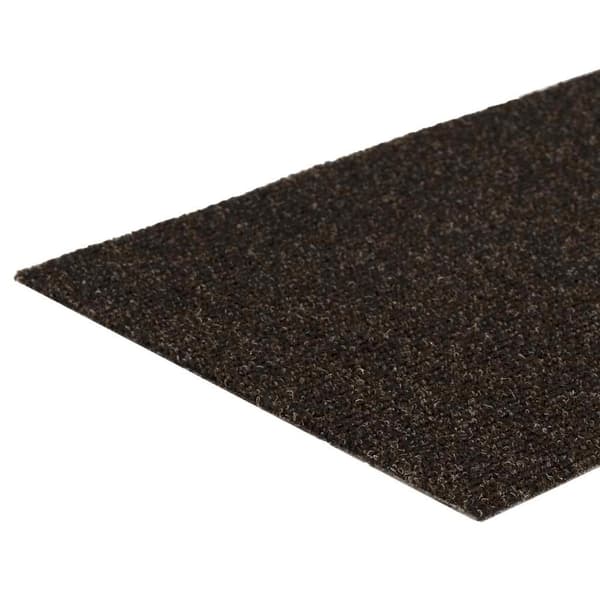 vidaXL Selvklebende trappematter 15 stk 60x25 cm mørkebrun