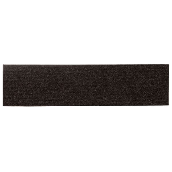 vidaXL Selvklebende trappematter 15 stk 76x20 cm mørkebrun