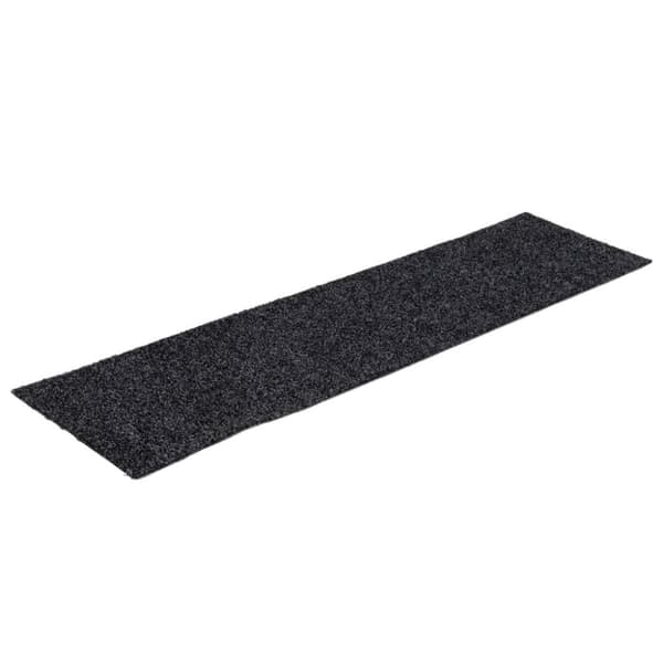 vidaXL Trappstegsmattor självhäftande 15 st 76x20 cm grå