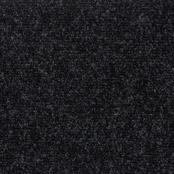 vidaXL Selvklebende trappematter 15 stk 60x25 cm svart