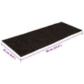 Miniatyrbilde 9 av 9: vidaXL Selvklebende trappematter 15 stk 60x25 cm brun