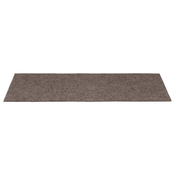 vidaXL Itsekiinnittyvät porrasmatot suorakaide 15 kpl 60x25 cm kerma