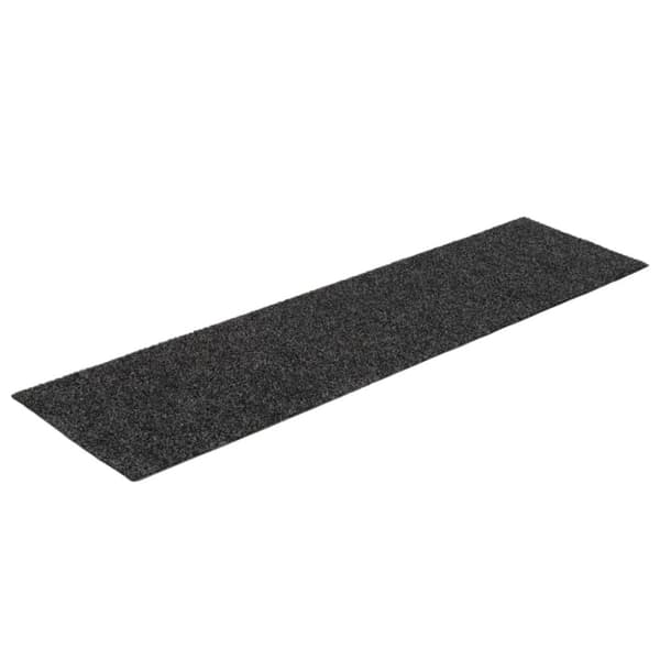 vidaXL selvklæbende trappemåtter 15 stk. 76x20 cm rektangulær antracit