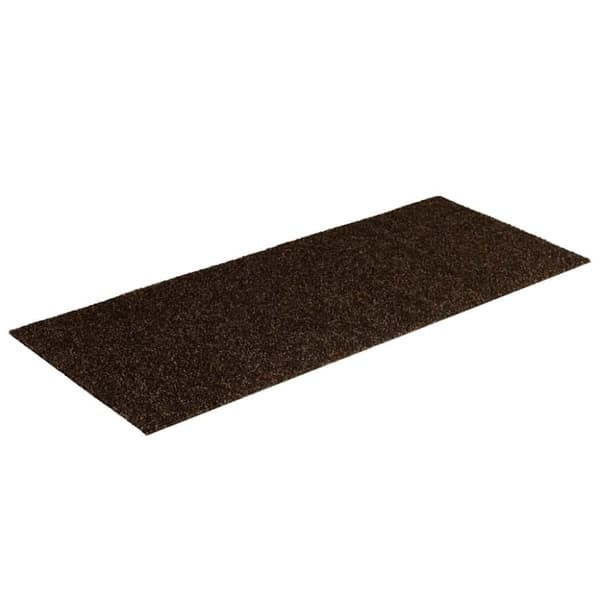 vidaXL selvklæbende trappemåtter 15 stk. 60x25 cm rektangulær brun