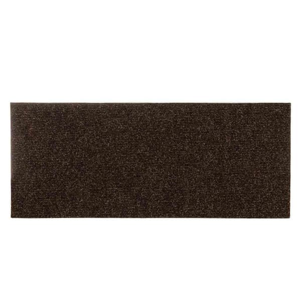 vidaXL selvklæbende trappemåtter 15 stk. 60x25 cm rektangulær brun