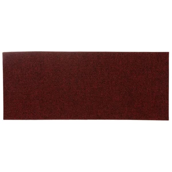 vidaXL selvklæbende trappemåtter 15 stk. 60x25 cm rektangulær rød