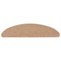 Miniatyrbillede 5 af 9: vidaXL selvklæbende trappemåtter 15 stk. 56x17x3 cm beige