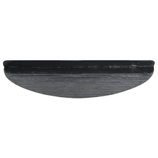 vidaXL Trappstegsmattor självhäftande 15 st 56x17x3 cm svart