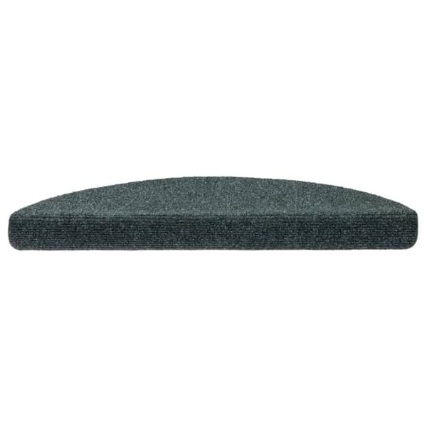 vidaXL selvklæbende trappemåtter 5 stk. 56x17x3 cm tuftet grøn