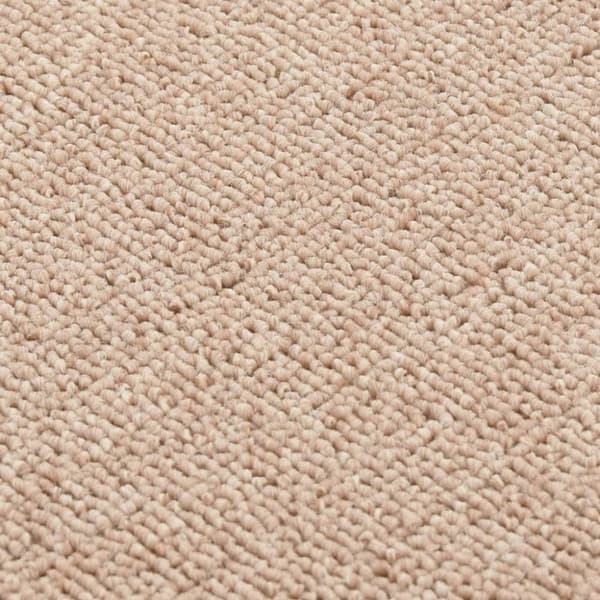 vidaXL Trappstegsmattor 15 st 75x20 cm beige rektangulär