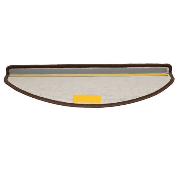 vidaXL Trappematter 10 stk 65x21x4 cm brun