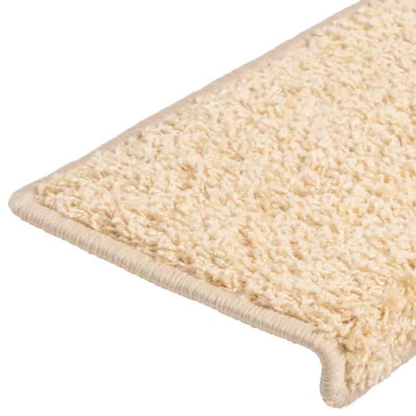 vidaXL Trappstegsmattor 10 st 65x21x4 cm brun