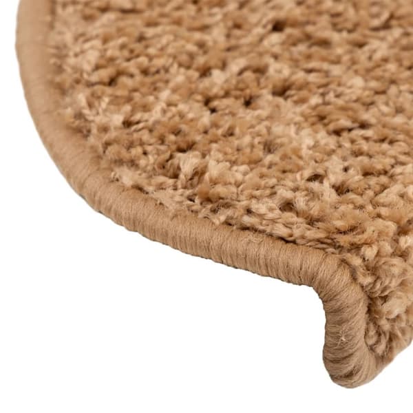 vidaXL Trappematter 10 stk 65x21x4 cm beige
