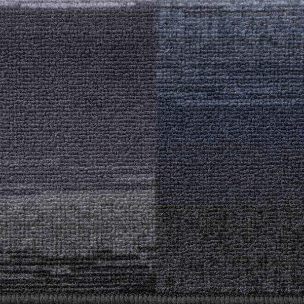 vidaXL Trappstegsmattor självhäftande 10 st 65x21x4 cm svart och grå