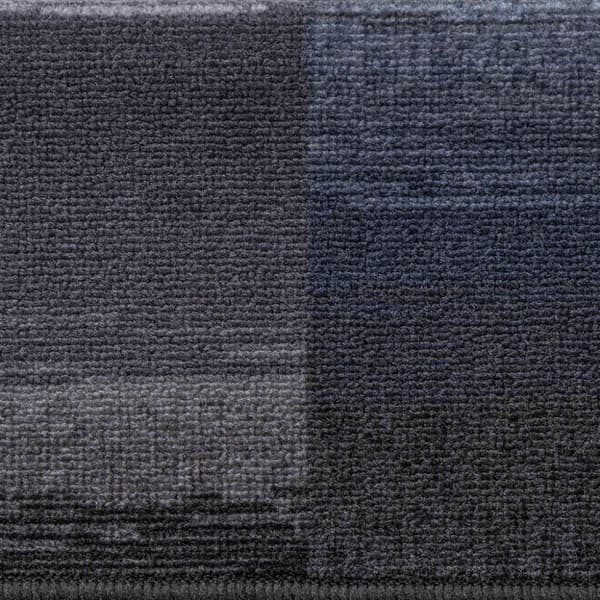 vidaXL selvklæbende trappemåtter 5 stk. 65x21x4 cm sort og grå